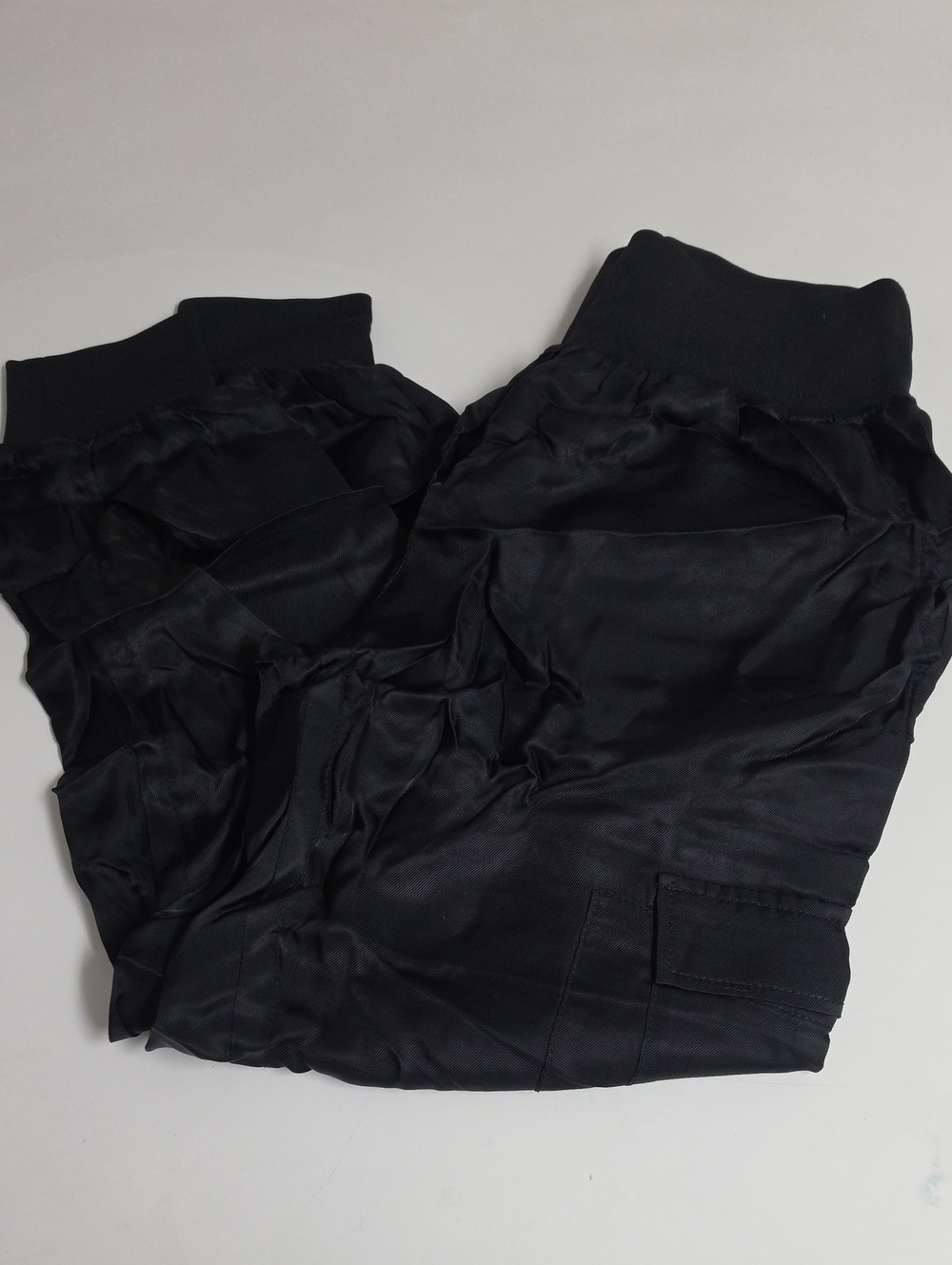 Cinq A Sept Women's Black Satin Jogger Pants